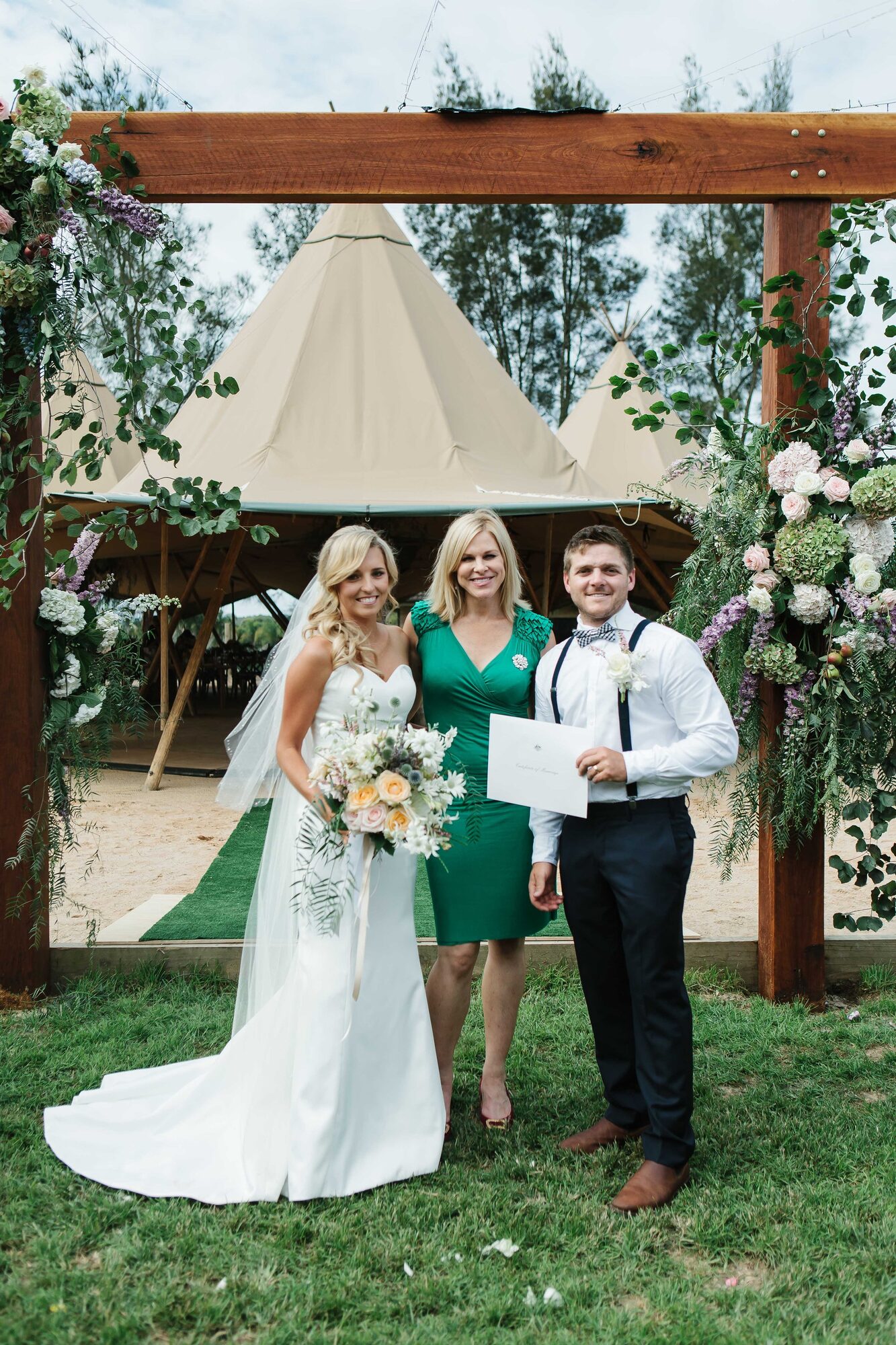 An eastern beaches ceremony, Sydney